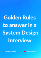Golden Rules to answer in a System Design Interview.pdf